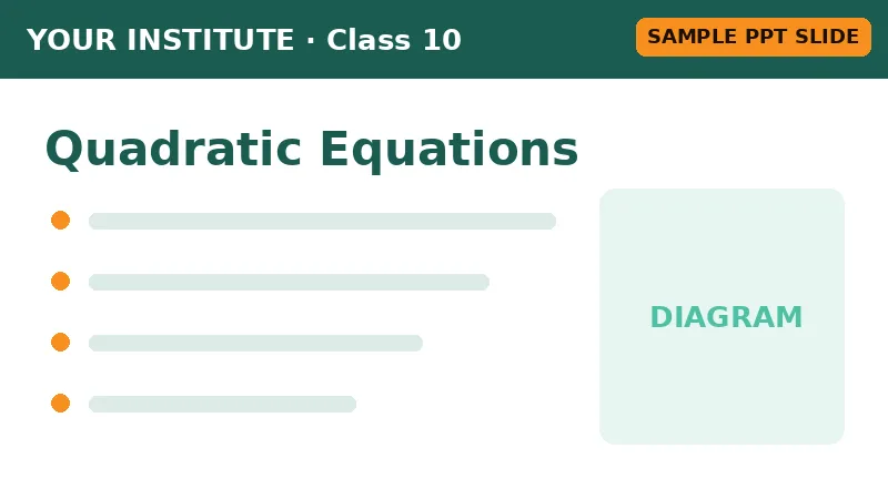 Quadratic Equations