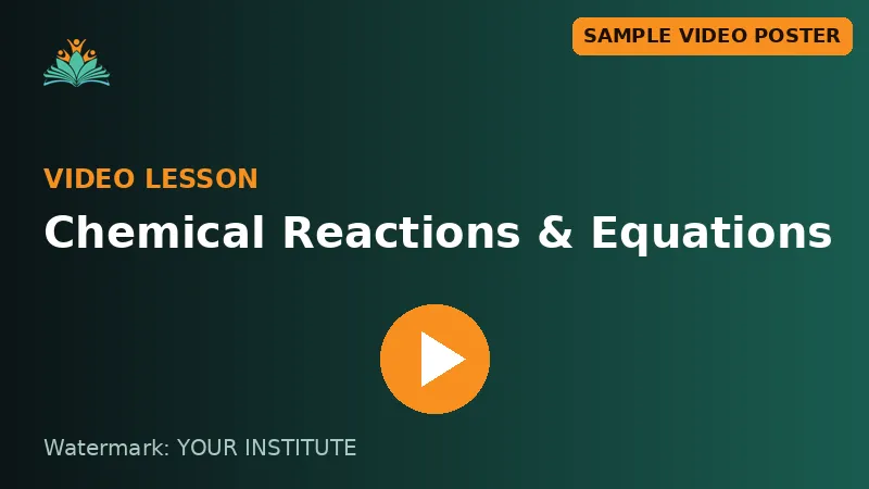Chemical Reactions & Equations